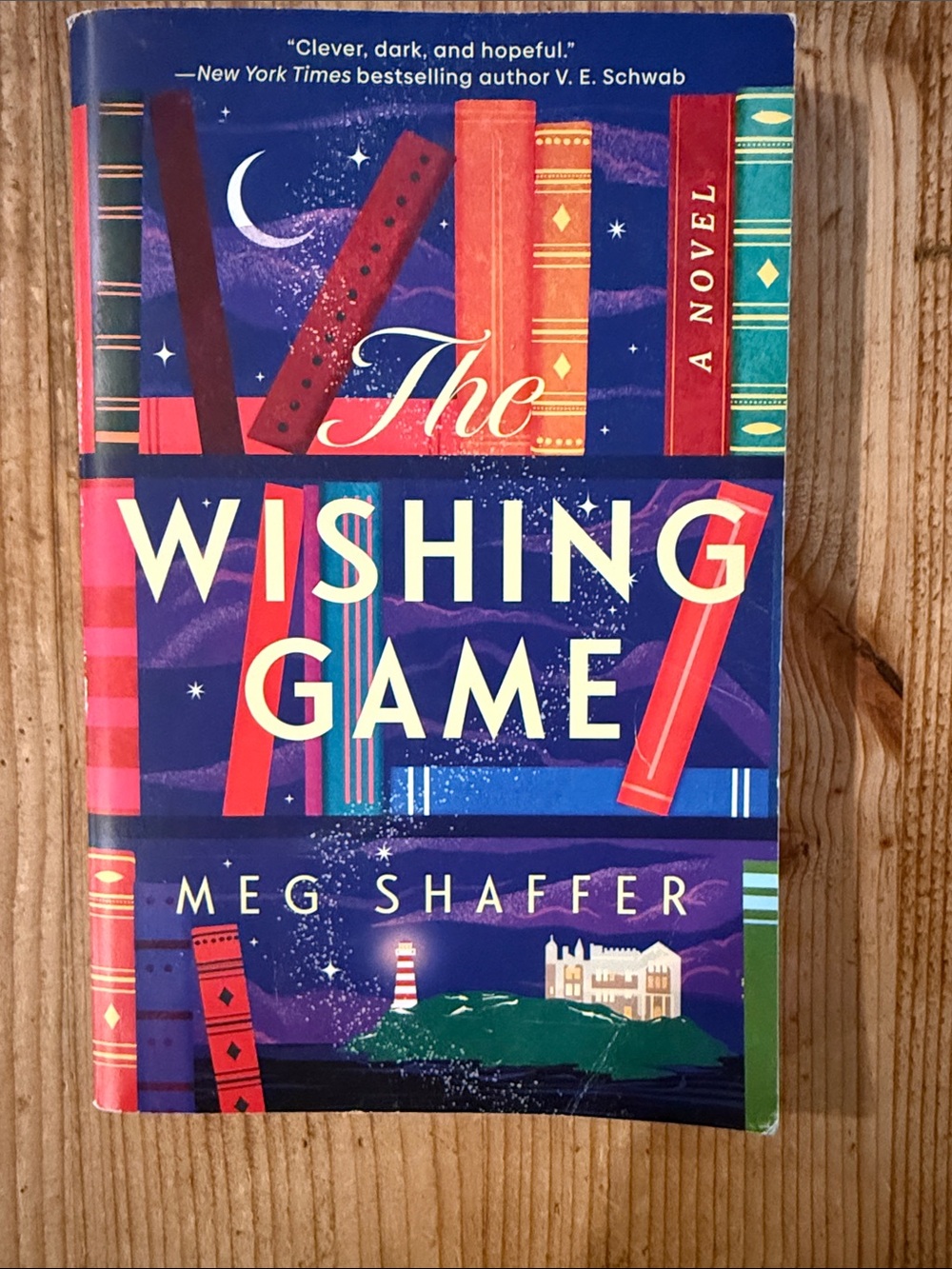 The Wishing Game by Meg Shaffer - Colorful Purple Cover
